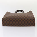 LOUIS VUITTON Damier Ebene Sac Plat Hand Bag N51140 LV Auth 88919V-5