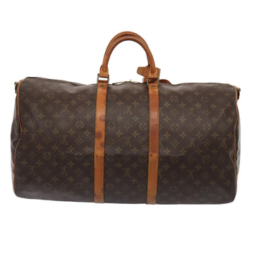 LOUIS VUITTON Monogram Keepall Bandouliere 55 Boston Bag M41414 LV Auth 88923 - 0