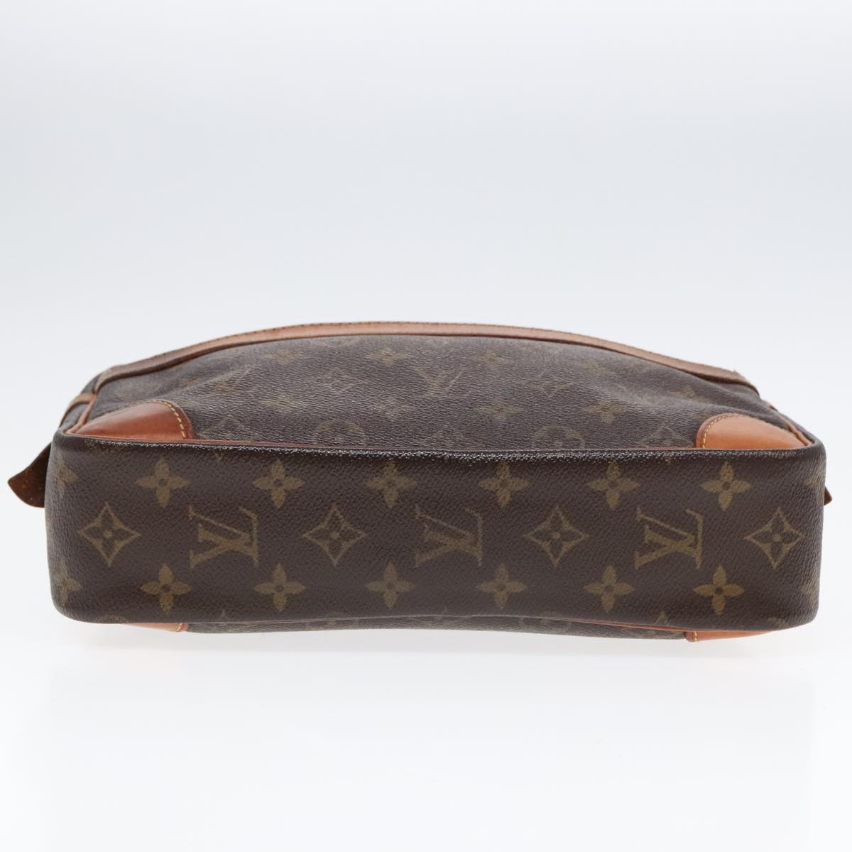 LOUIS VUITTON Monogram Compiegne 28 Clutch Bag M51845 LV Auth 88930