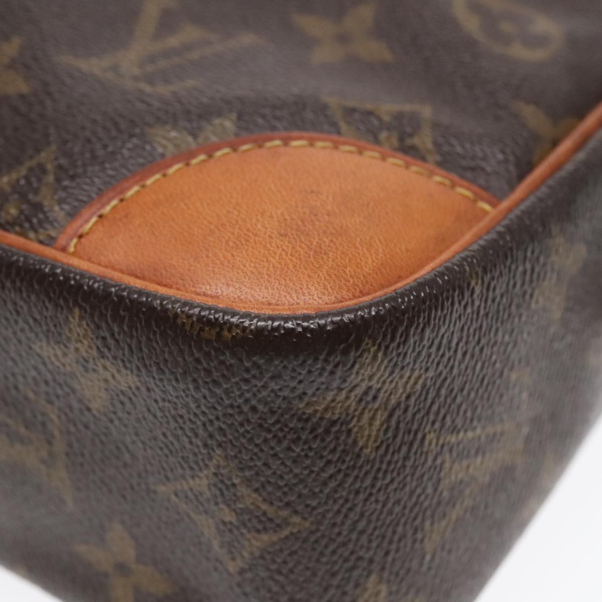 LOUIS VUITTON Monogram Compiegne 28 Clutch Bag M51845 LV Auth 88930