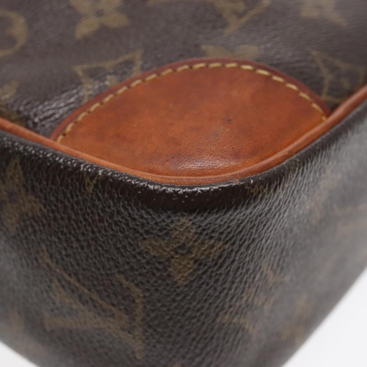 LOUIS VUITTON Monogram Compiegne 28 Clutch Bag M51845 LV Auth 88930