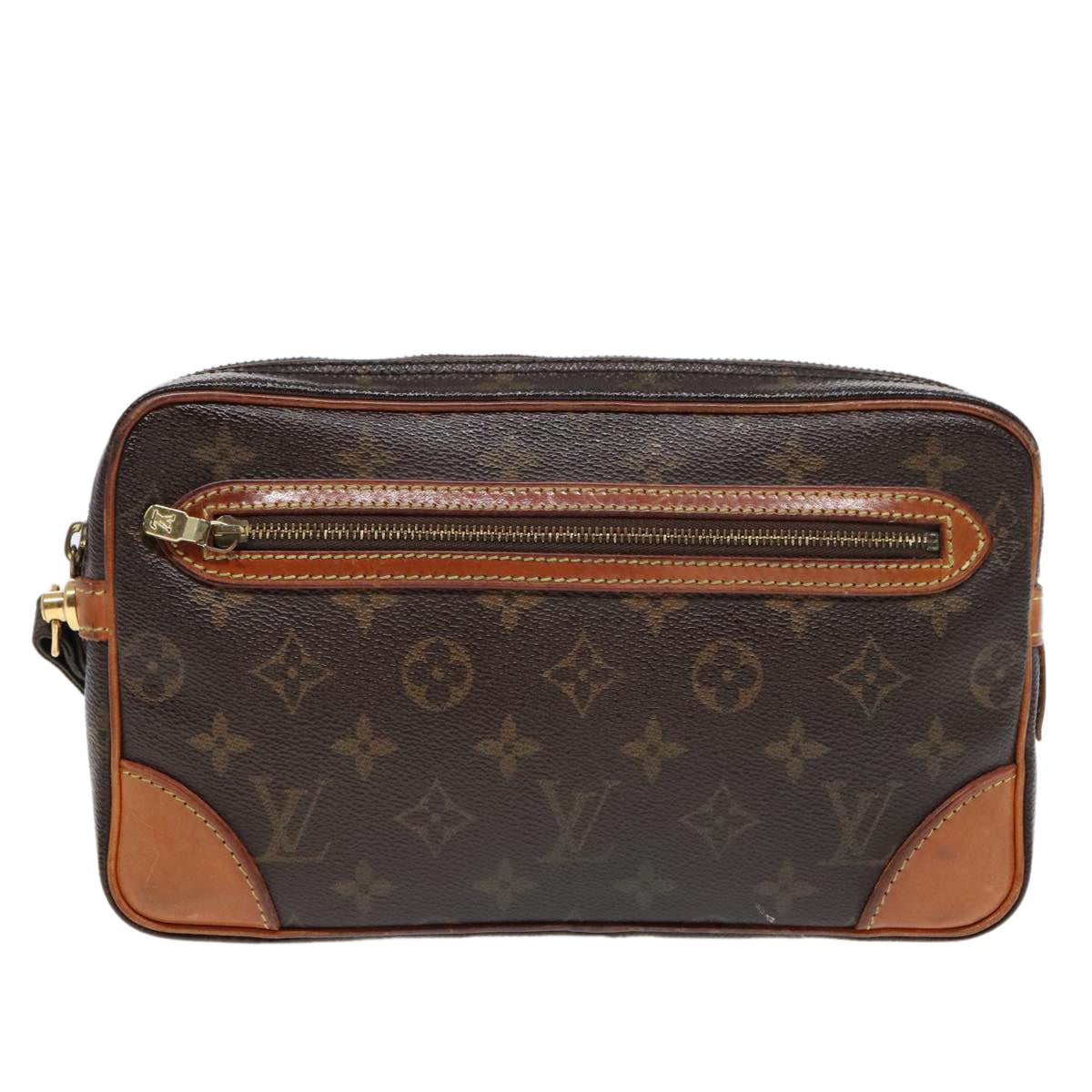 LOUIS VUITTON Monogram Marly Dragonne GM Clutch Bag M51825 LV Auth 88932