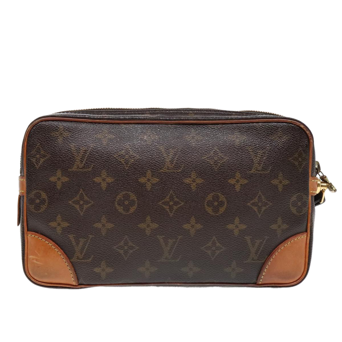 LOUIS VUITTON Monogram Marly Dragonne GM Clutch Bag M51825 LV Auth 88932 - 0