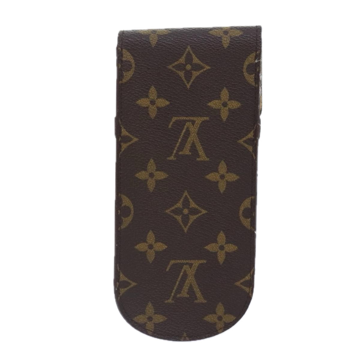 LOUIS VUITTON Monogram Etui Lunette Rabat Glasses Case M62970 LV Auth 88944