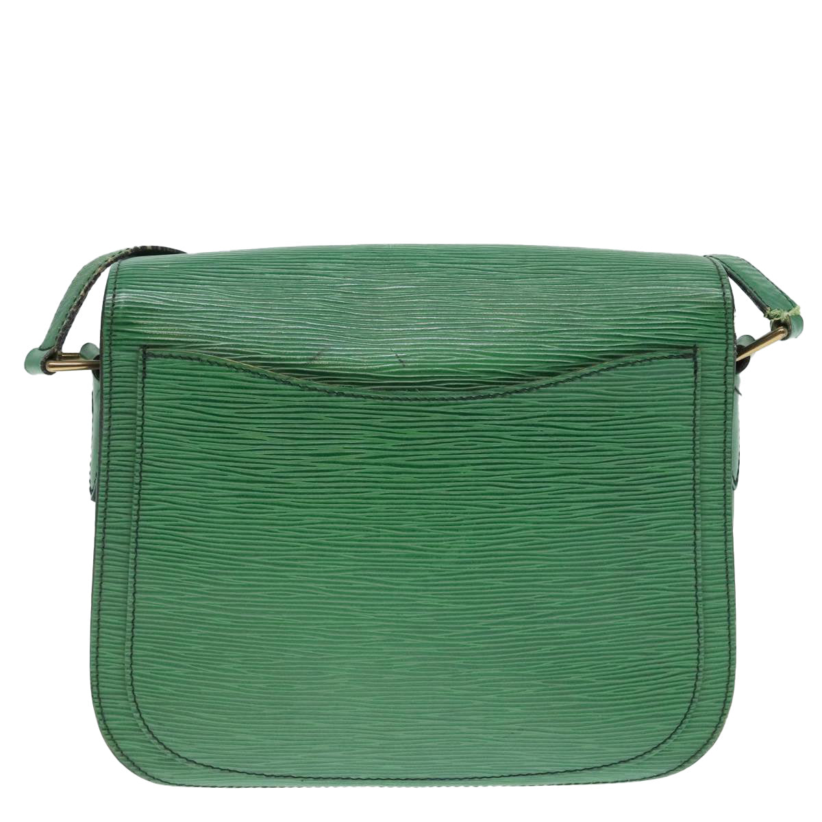 LOUIS VUITTON Epi Saint Cloud GM Shoulder Bag Green M52194 LV Auth 88948 - 0