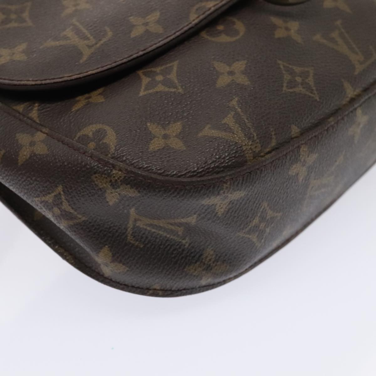 LOUIS VUITTON Monogram Saint Cloud GM Shoulder Bag M51242 LV Auth 88949