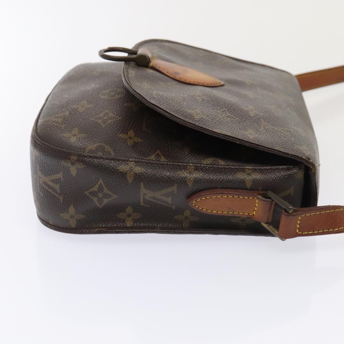 LOUIS VUITTON Monogram Saint Cloud GM Shoulder Bag M51242 LV Auth 88949