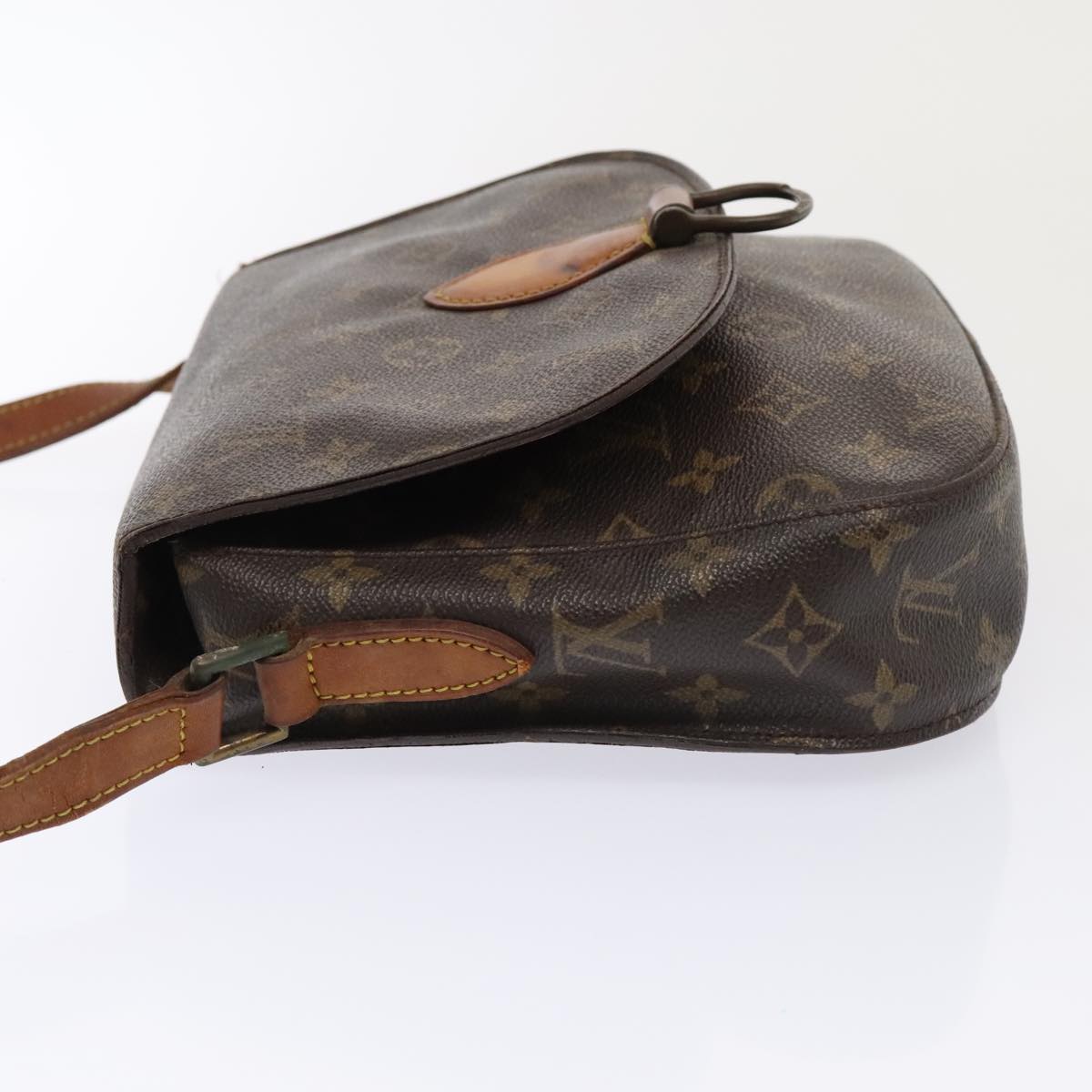 LOUIS VUITTON Monogram Saint Cloud GM Shoulder Bag M51242 LV Auth 88949