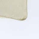 PRADA Shoulder Bag Nylon White Silver Auth 88961-9