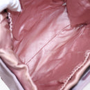 PRADA Hand Bag Nylon Purple Silver Auth 88963-10