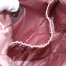 PRADA Hand Bag Nylon Purple Silver Auth 88963-21