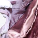 PRADA Hand Bag Nylon Purple Silver Auth 88963-23