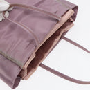 PRADA Hand Bag Nylon Purple Silver Auth 88963-6