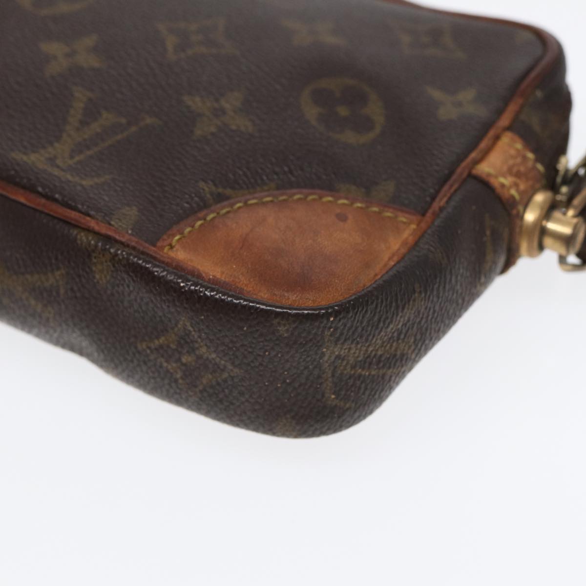 LOUIS VUITTON Monogram Marly Dragonne PM Clutch Bag M51827 LV Auth 88992