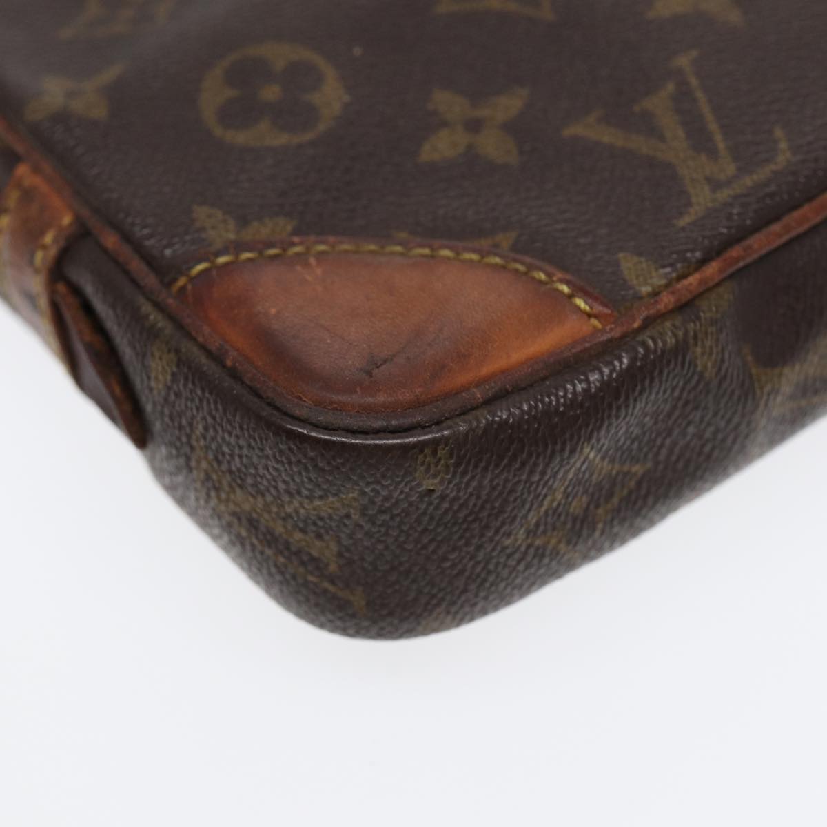 LOUIS VUITTON Monogram Marly Dragonne PM Clutch Bag M51827 LV Auth 88992