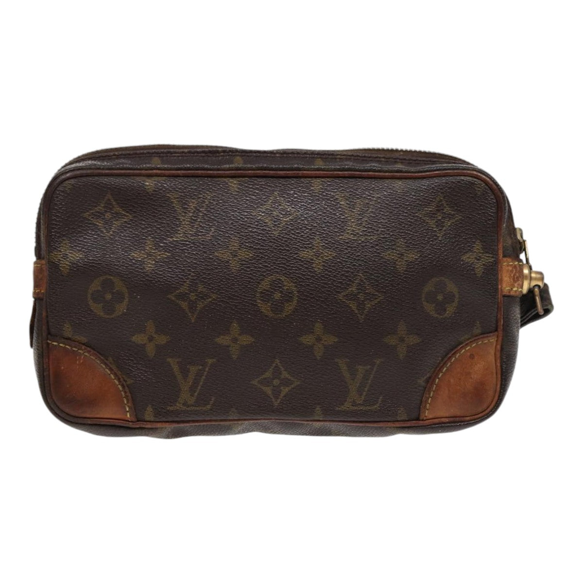 LOUIS VUITTON Monogram Marly Dragonne PM Clutch Bag M51827 LV Auth 88992 - 0