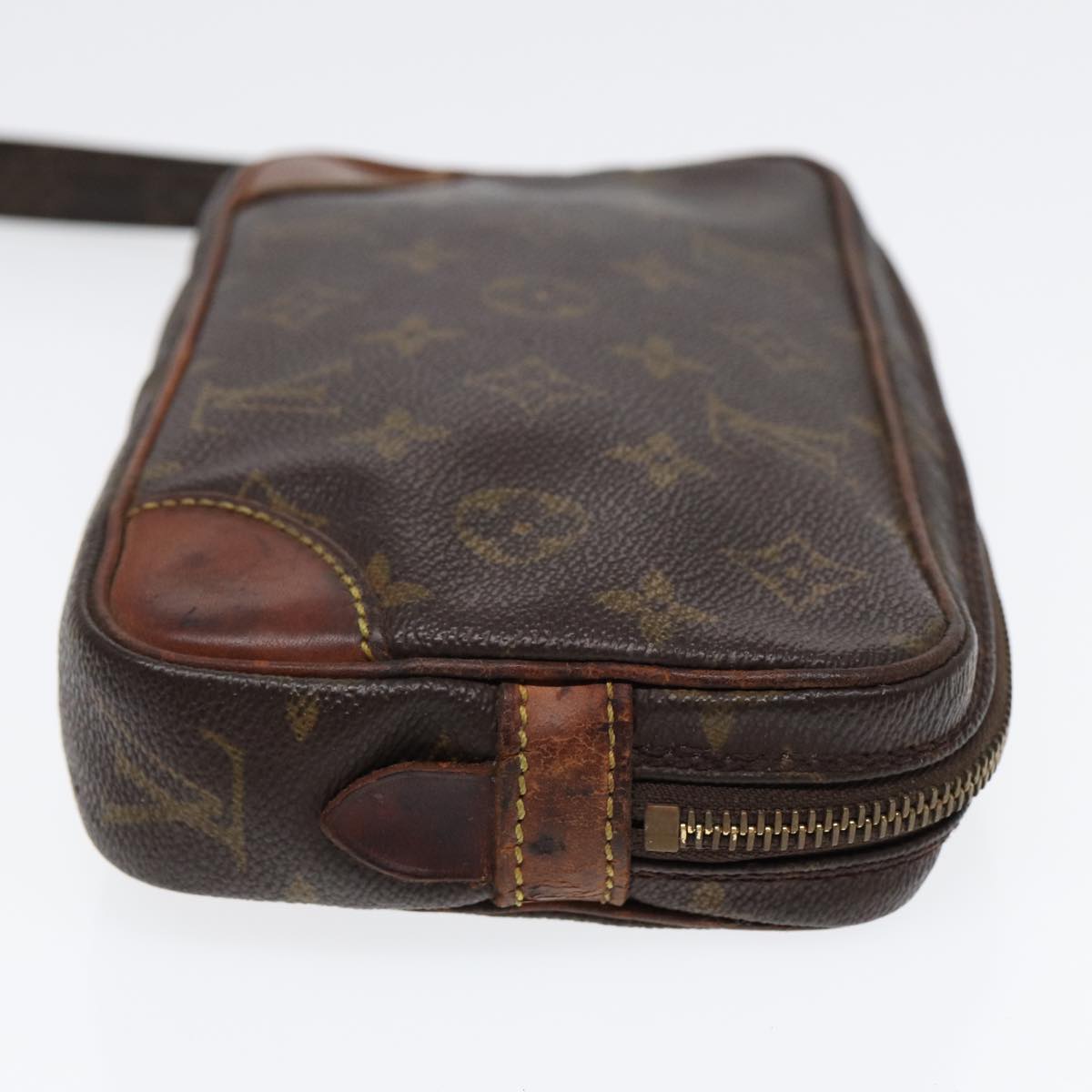 LOUIS VUITTON Monogram Marly Dragonne PM Clutch Bag M51827 LV Auth 88992