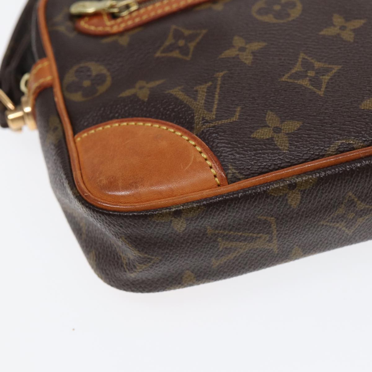 LOUIS VUITTON Monogram Marly Dragonne GM Clutch Bag M51825 LV Auth 88999