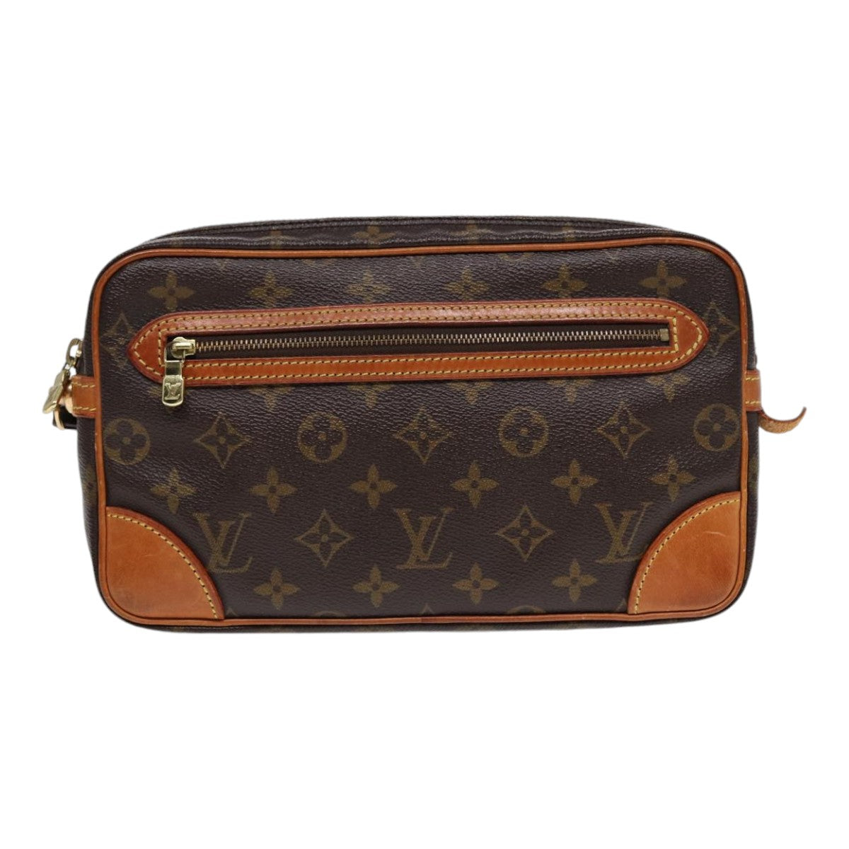 LOUIS VUITTON Monogram Marly Dragonne GM Clutch Bag M51825 LV Auth 88999