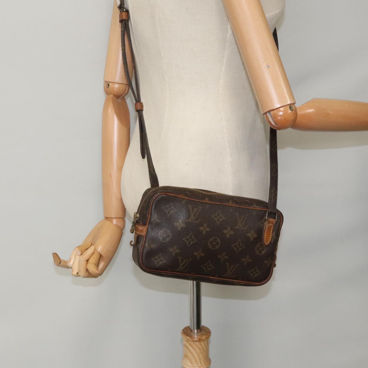 LOUIS VUITTON Monogram Marly Bandouliere Shoulder Bag M51828 LV Auth 89000