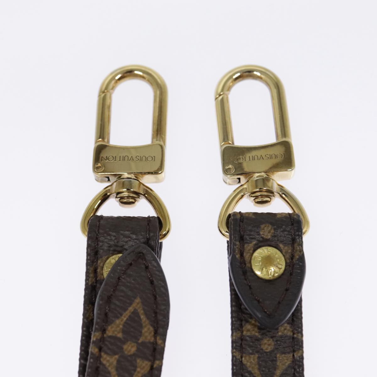 LOUIS VUITTON Monogram Adjustable Shoulder Strap 36.6""-43.7"" LV Auth 89001