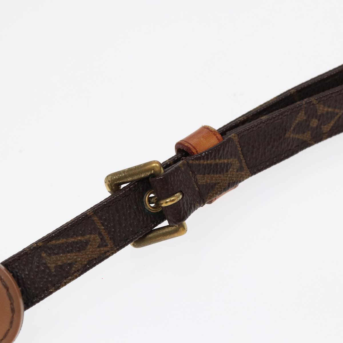 LOUIS VUITTON Monogram Adjustable Shoulder Strap 36.2""-43.7"" LV Auth 89002