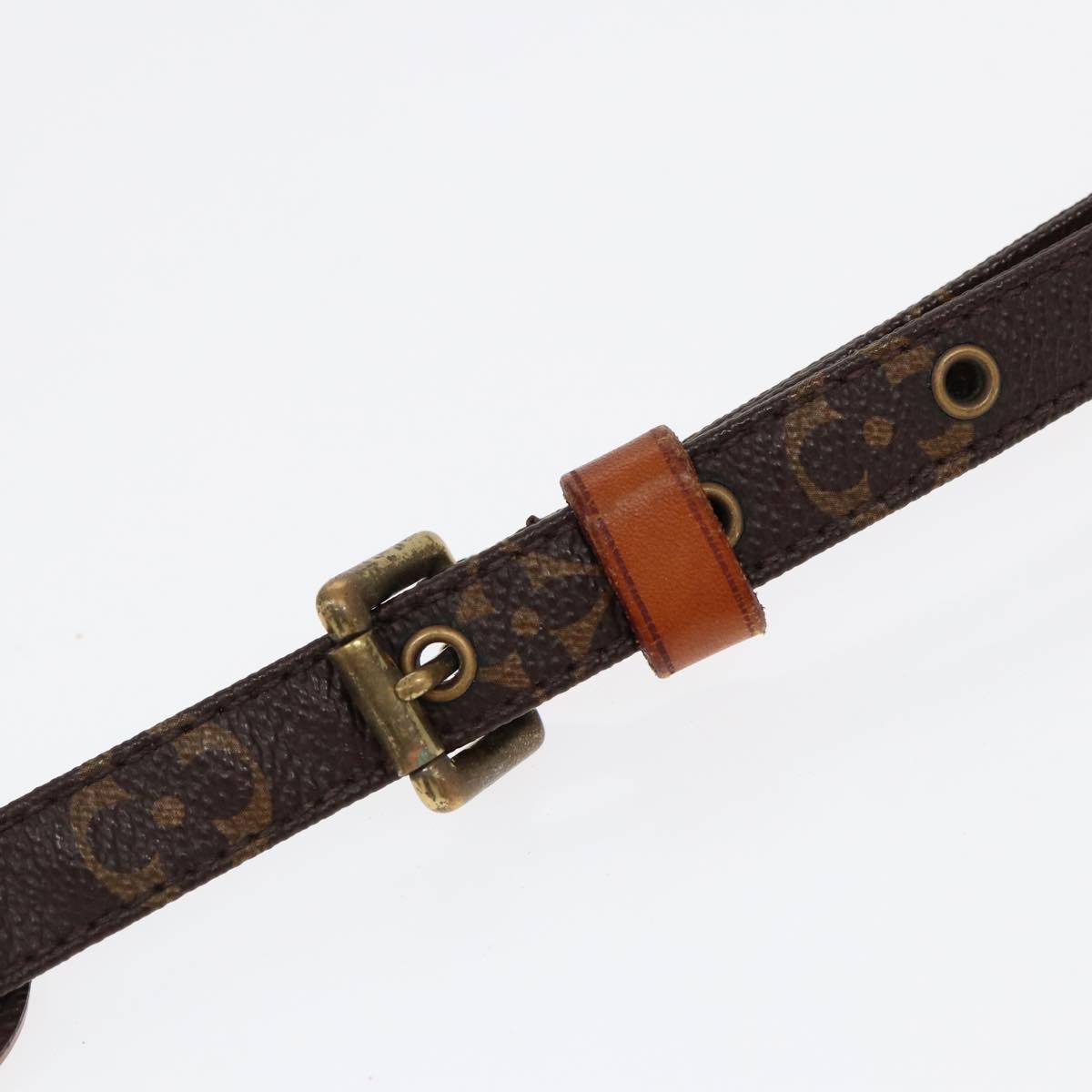 LOUIS VUITTON Monogram Adjustable Shoulder Strap 36.2""-43.7"" LV Auth 89002