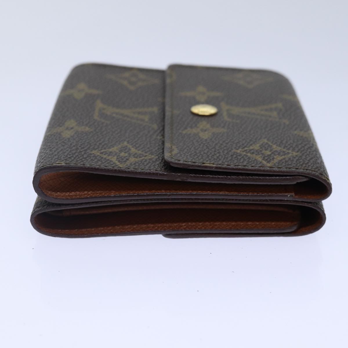 LOUIS VUITTON Monogram Portefeuille Elise Trifold Wallet M61654 LV Auth 89012