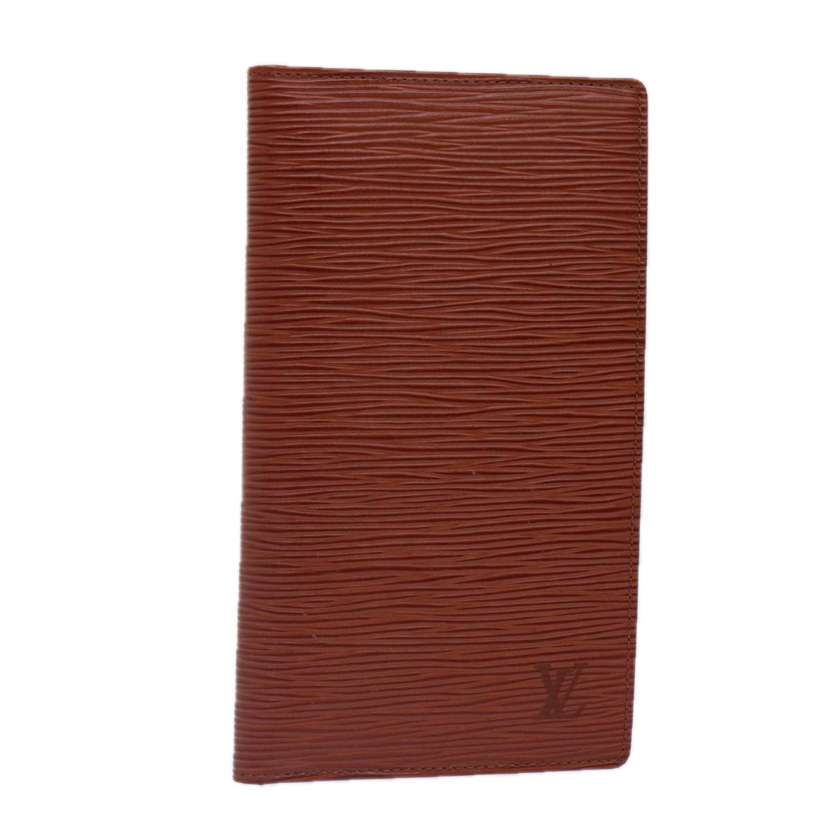 LOUIS VUITTON Epi Portefeuille Emily Long Wallet Brown LV Auth 89014