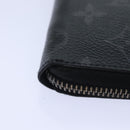 LOUIS VUITTON Monogram Eclipse Zippy Wallet Vertical Wallet M62295 Auth 89056-14