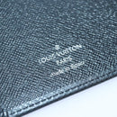 LOUIS VUITTON Taiga Agenda Poche Note Cover Ardoise R20425 LV Auth 89057A-16
