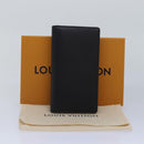 LOUIS VUITTON Taiga Agenda Poche Note Cover Ardoise R20425 LV Auth 89057A-12