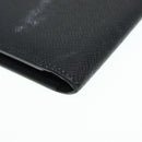 LOUIS VUITTON Taiga Brazza Portemonnaie lang Ardoise M32572 Auth 89058-15