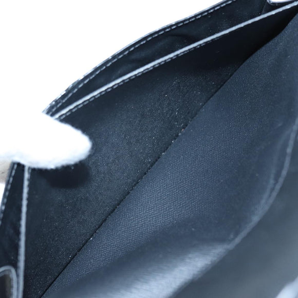 LOUIS VUITTON Taiga Brazza Portemonnaie lang Ardoise M32572 Auth 89058