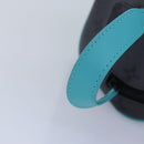 LOUIS VUITTON Monogram Eclipse Reverse Dopp Kit Bag Turquoise M11482 Auth 89059SA-7