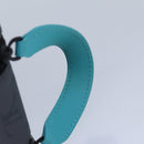 LOUIS VUITTON Monogram Eclipse Reverse Dopp Kit Bag Turquoise M11482 Auth 89059SA-14