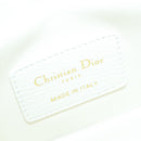 Christian Dior Dior Calo Micro Shoulder Bag Calfskin White Gold Auth 89081SV-18