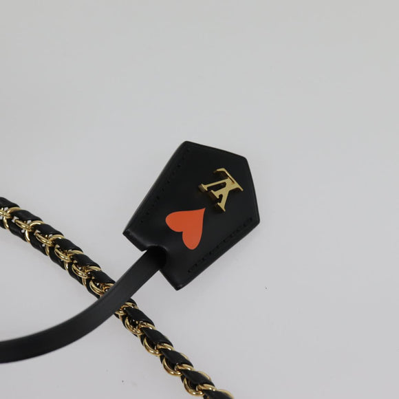 LOUIS VUITTON Monogram Game On Vanity PM Hand Bag Black M57482 LV Auth 89082SM