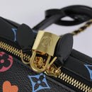 LOUIS VUITTON Monogram Game On Vanity PM Hand Bag Black M57482 LV Auth 89082SM-19
