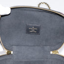 LOUIS VUITTON Monogram Game On Vanity PM Hand Bag Black M57482 LV Auth 89082SM-21