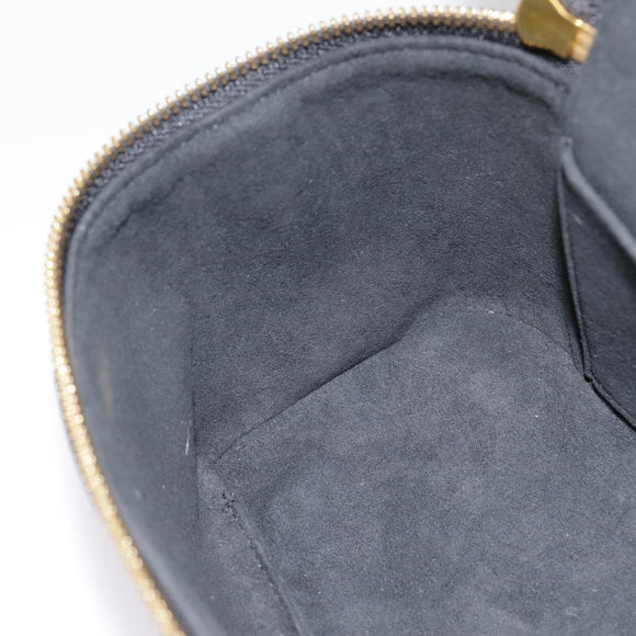 LOUIS VUITTON Monogram Game On Vanity PM Hand Bag Black M57482 LV Auth 89082SM