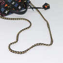 LOUIS VUITTON Monogram Game On Vanity PM Hand Bag Black M57482 LV Auth 89082SM-7