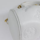 LOUIS VUITTON Bubble Glam Papillon BB Hand Bag Snow M59827 LV Auth 89083SA-15