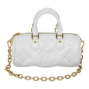 LOUIS VUITTON Bubble Glam Papillon BB Hand Bag Snow M59827 LV Auth 89083SA-13