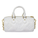 LOUIS VUITTON Bubble Glam Papillon BB Hand Bag Snow M59827 LV Auth 89083SA-2