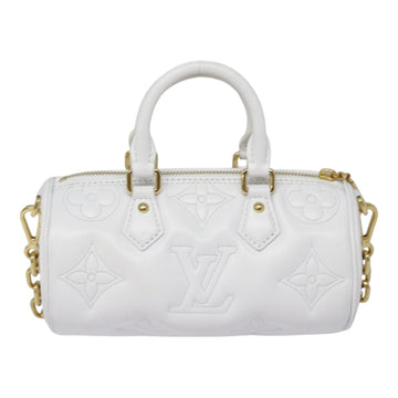 LOUIS VUITTON Bubble Glam Papillon BB Hand Bag Snow M59827 LV Auth 89083SA - 0