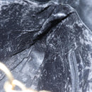 GUCCI Bamboo Shoulder Bag Leather 2way Black Gold 001 1638 2058 Auth 89140-18