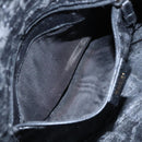 GUCCI Bamboo Shoulder Bag Leather 2way Black Gold 001 1638 2058 Auth 89140-11