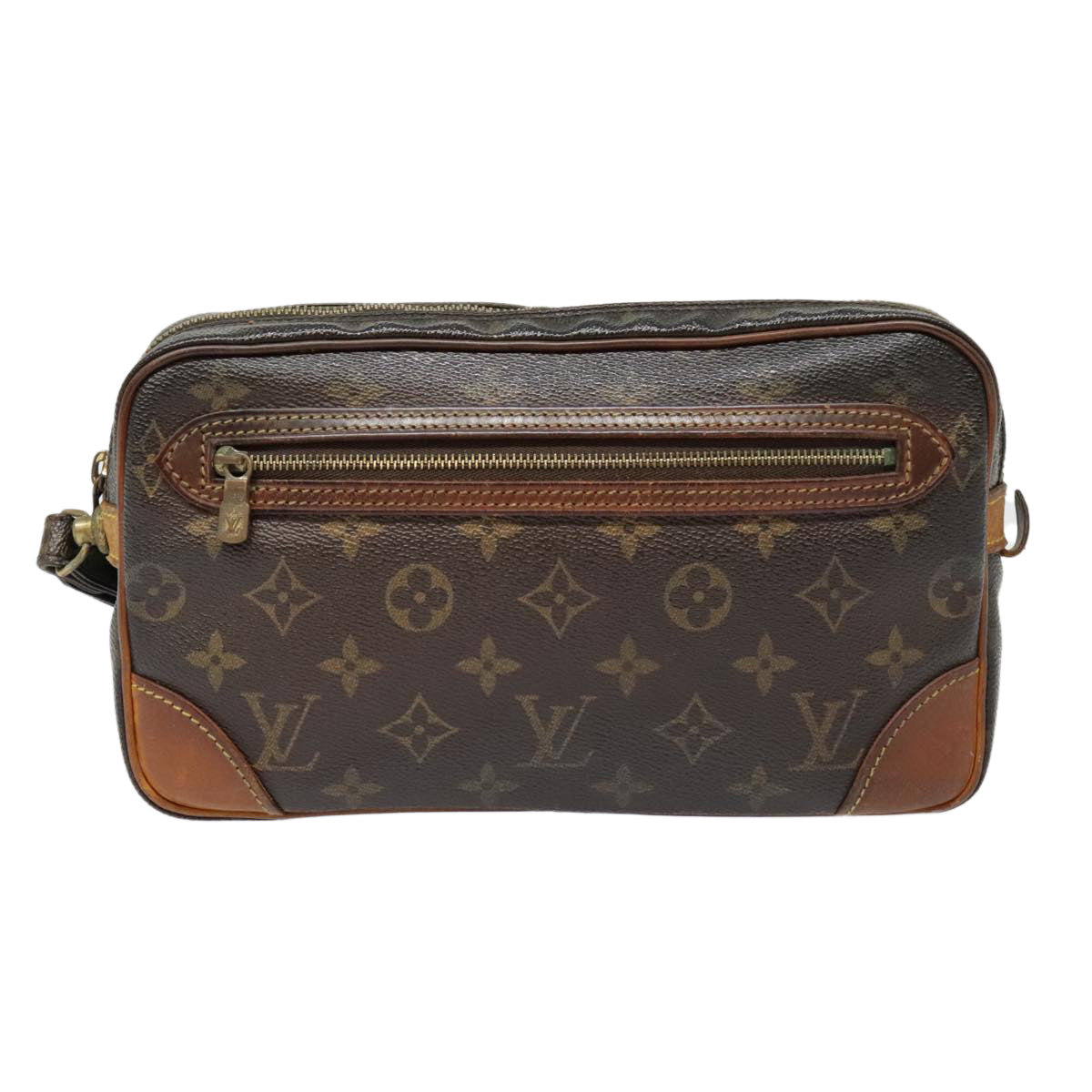 LOUIS VUITTON Monogram Marly Dragonne GM Clutch Bag M51825 LV Auth 89159