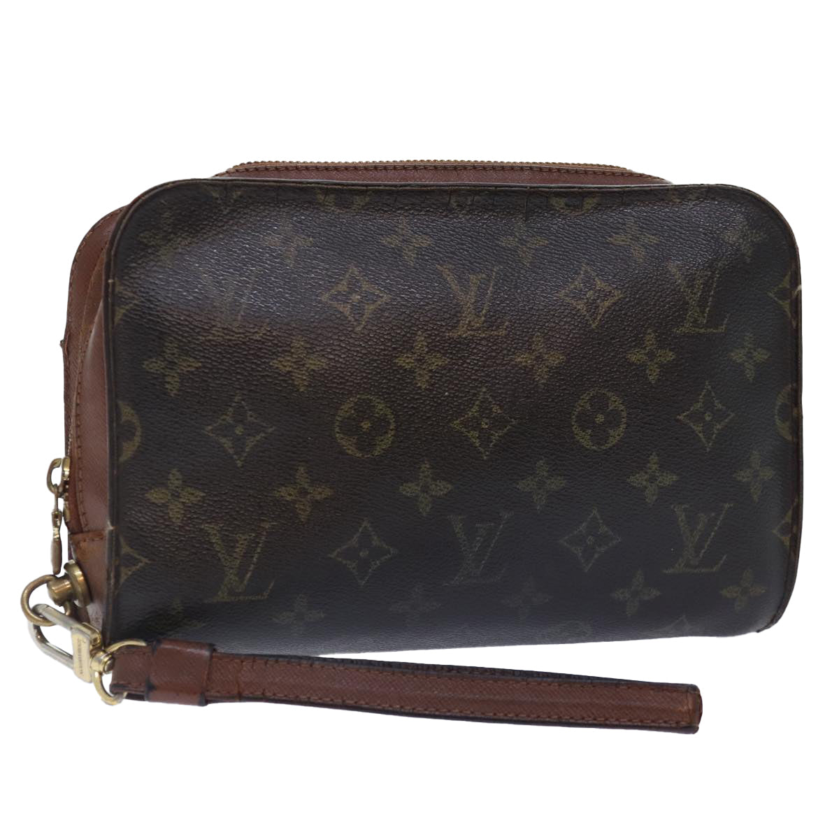 LOUIS VUITTON Monogram Orsay Clutch Bag M51790 LV Auth 89164